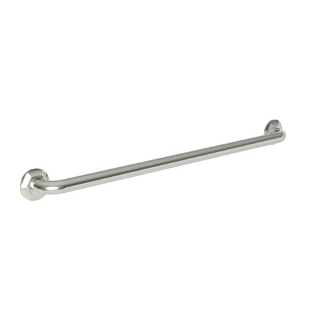 Newport Brass 35" L, Two Post, Solid Brass, 32" Grab Bar in Polished Nickel, Polished Nickel 1200-3932/15